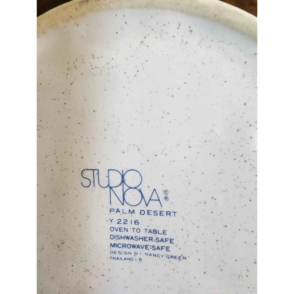 Studio Nova Palm Desert Y2216 Sugar Bowl Lid Nancy Green Vintage Thailand